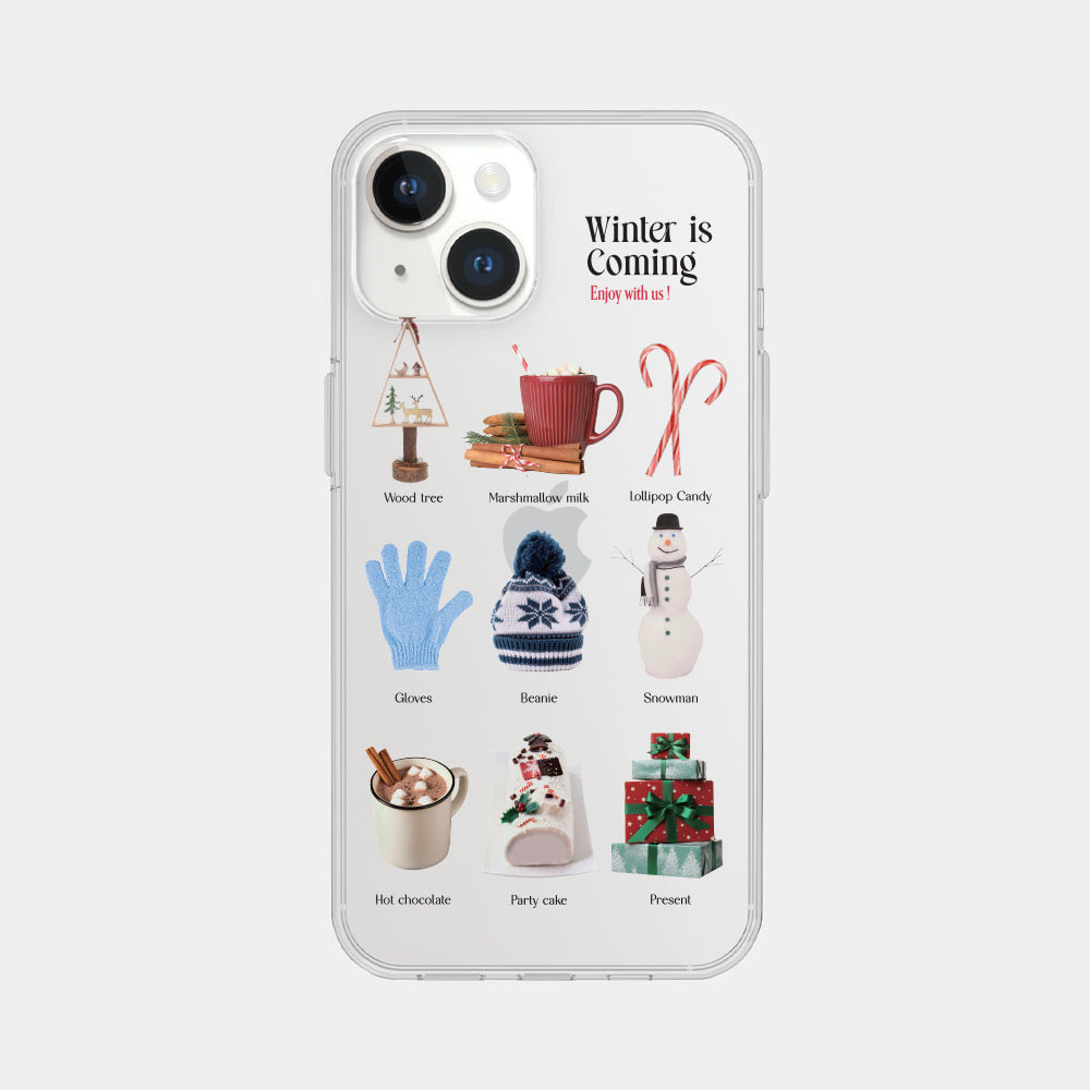 Winter Collection Phone Case (Clear/Tank Clear/Clear card storage)