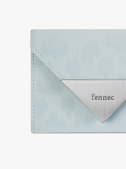 【預售】Fennec Matt Triangle Wallet - Leopard Mint
