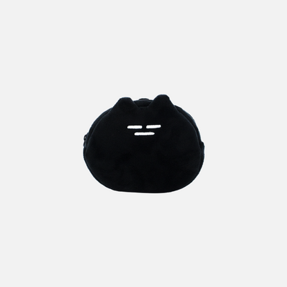 -__-SOSO Face Pouch (Black/White)