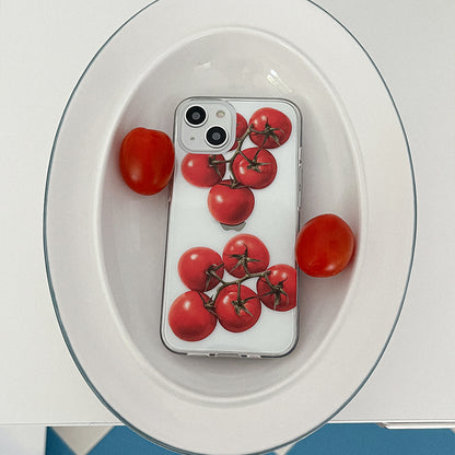 Red Tomato Phone Case (Clear/Tank 透明/透明Tank款)