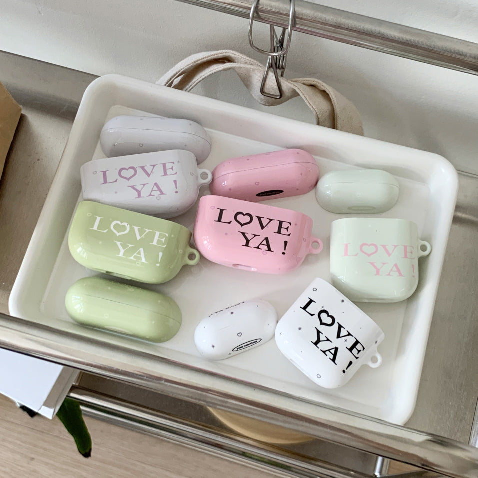 Your Emotions love ya airpods case ver.2 ( 2 type )