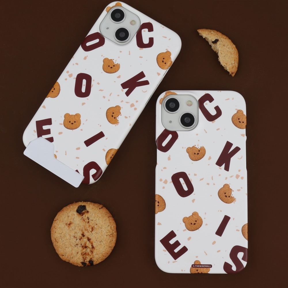 Cookies Alphabet PatternPhone Case (Hard 普通硬殼) (2色)