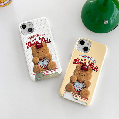 Gummy Clock Phone Case (Hard/Card Storage) (2色)