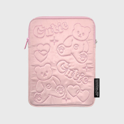 CUTIE COVY0-PINK IPAD POUCH (11 inch)