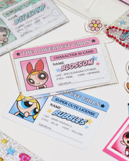 The Powerpuff Girls ID Card Stikcer Pack (3款)