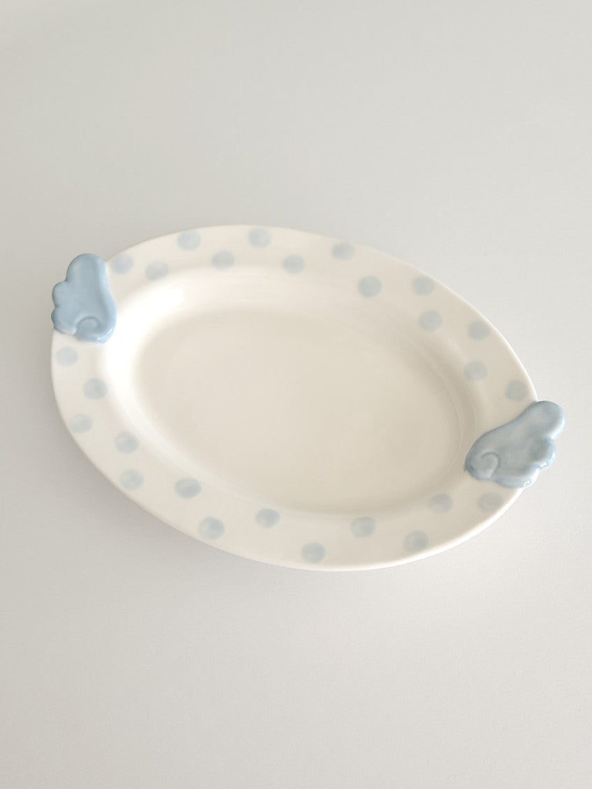 Muimi Pure Wing Ceramic Plate