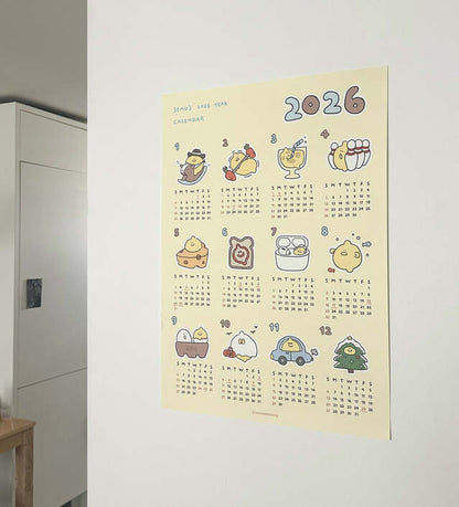 【新上架優惠🍋】Second Morning 2026 Calendar Poster