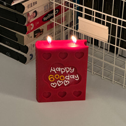 【自訂款】Message Book Candle (7色)