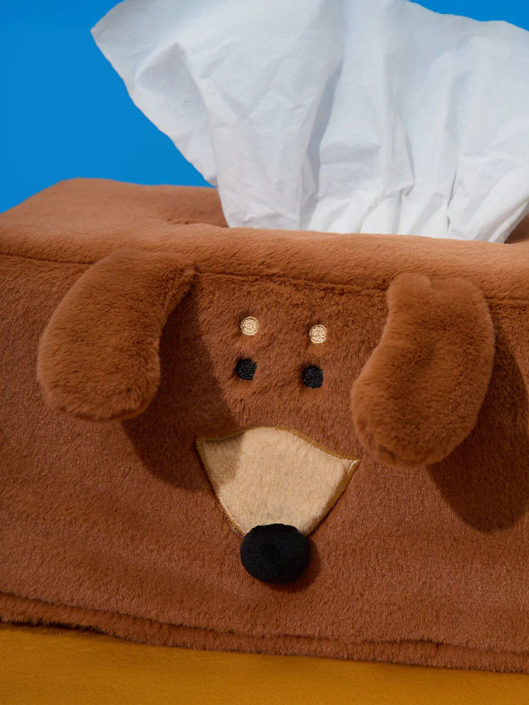 Joguman Studio [Hero] Woody Tissue Case 毛絨紙巾盒