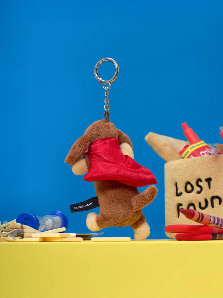 Joguman Studio [Hero] Woody Cape Plush Keyring 披風公仔鑰匙扣