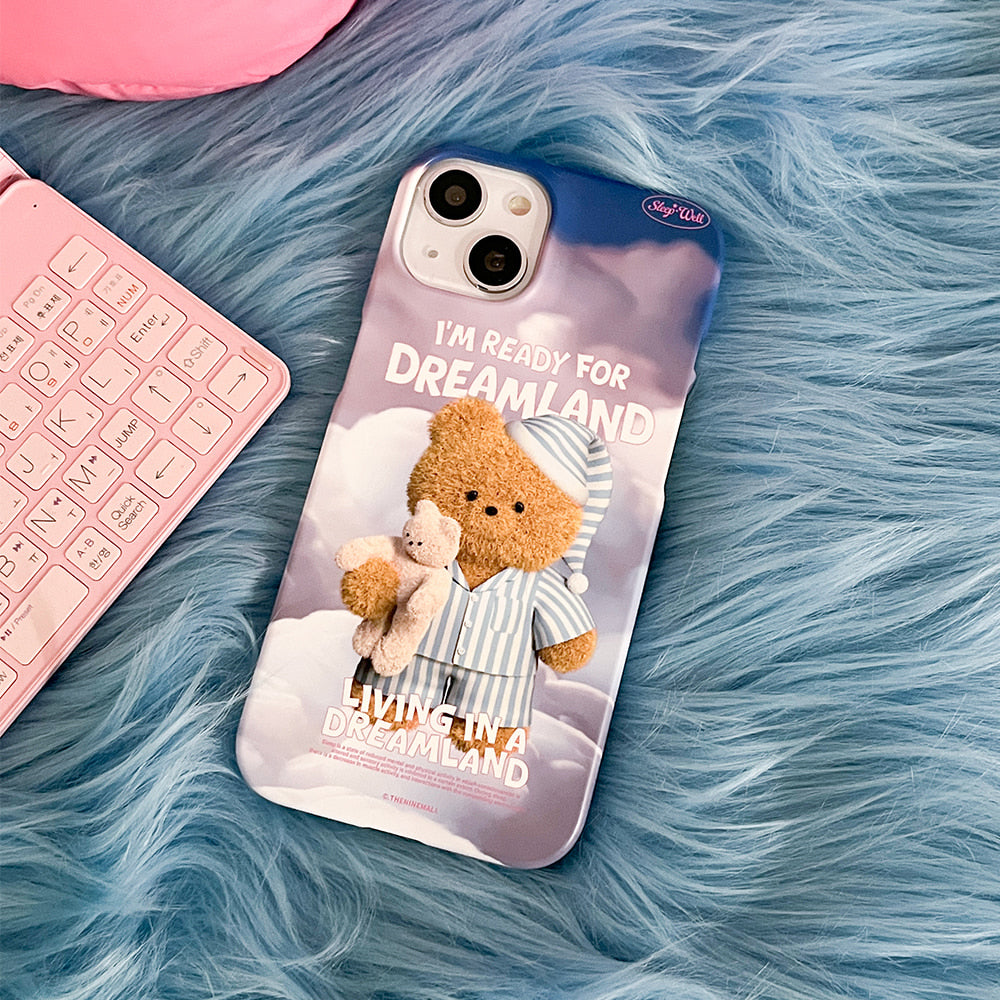 Dreamland Gummy Phone Case (Hard/Card Storage) (2色)