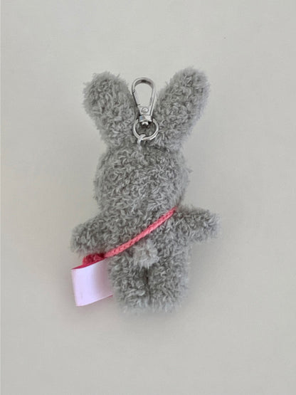 Olivet Mini Fluffy Rabbit Keyring (올톡이) (2色)