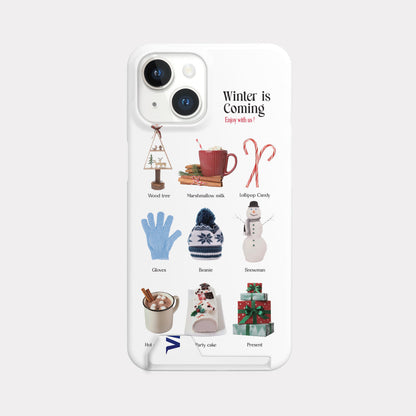 Winter Collection Phone Case (Hard/Card Storage)