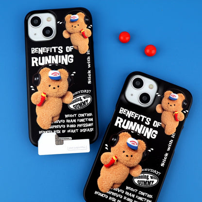 Running Gummy Phone Case (Hard 普通硬殼) (3色)