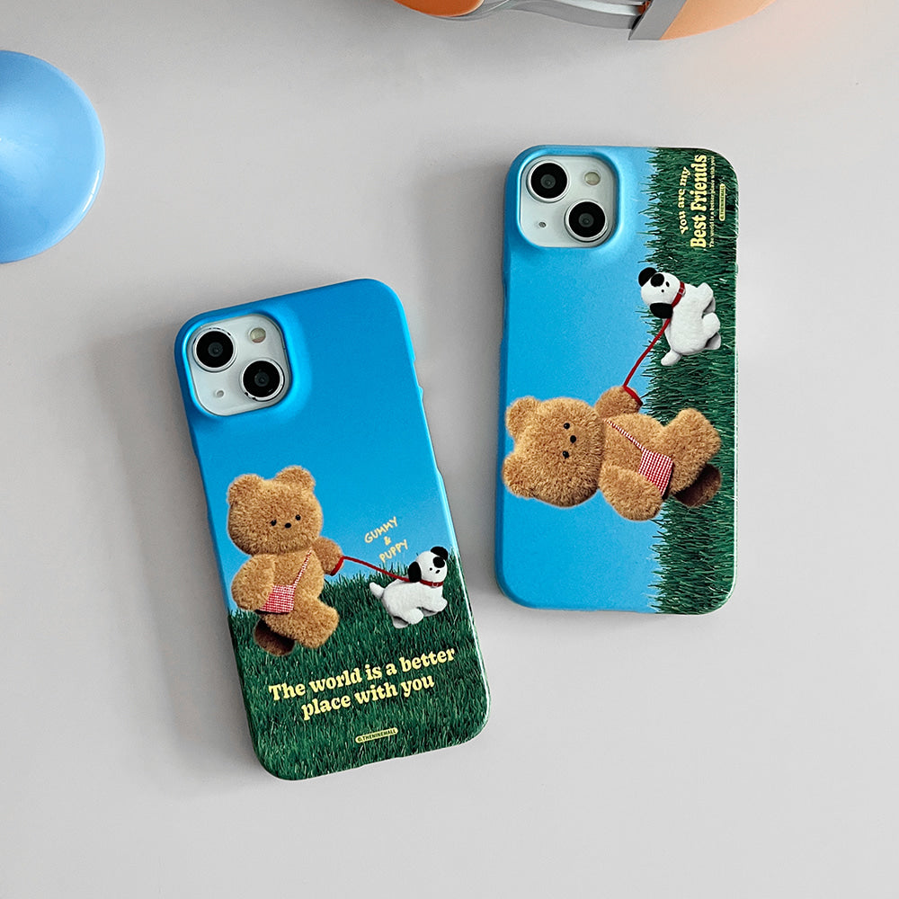 Best Friend Gummy Phone Case (Hard/Card Storage) (2款)