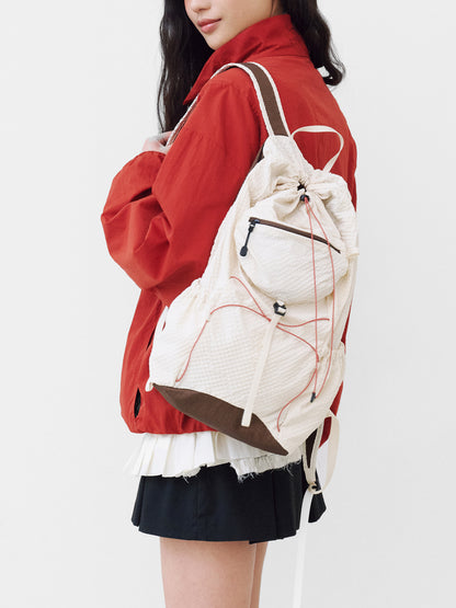 Fennec Airy Pocket Backpack - Butter