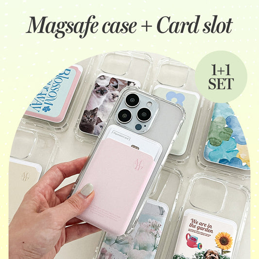 【1+1 Sale ~30/5】Spring (Magsafe Tank Case)+ Magsafe Card Wallet