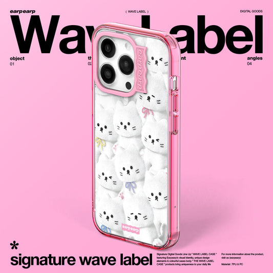 SOFT CHICHI-PINK (Wave Label Clear Case)