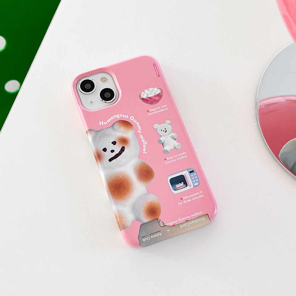 Recipe Gummy Mallow Phone Case (Hard/Card Storage) (2色)