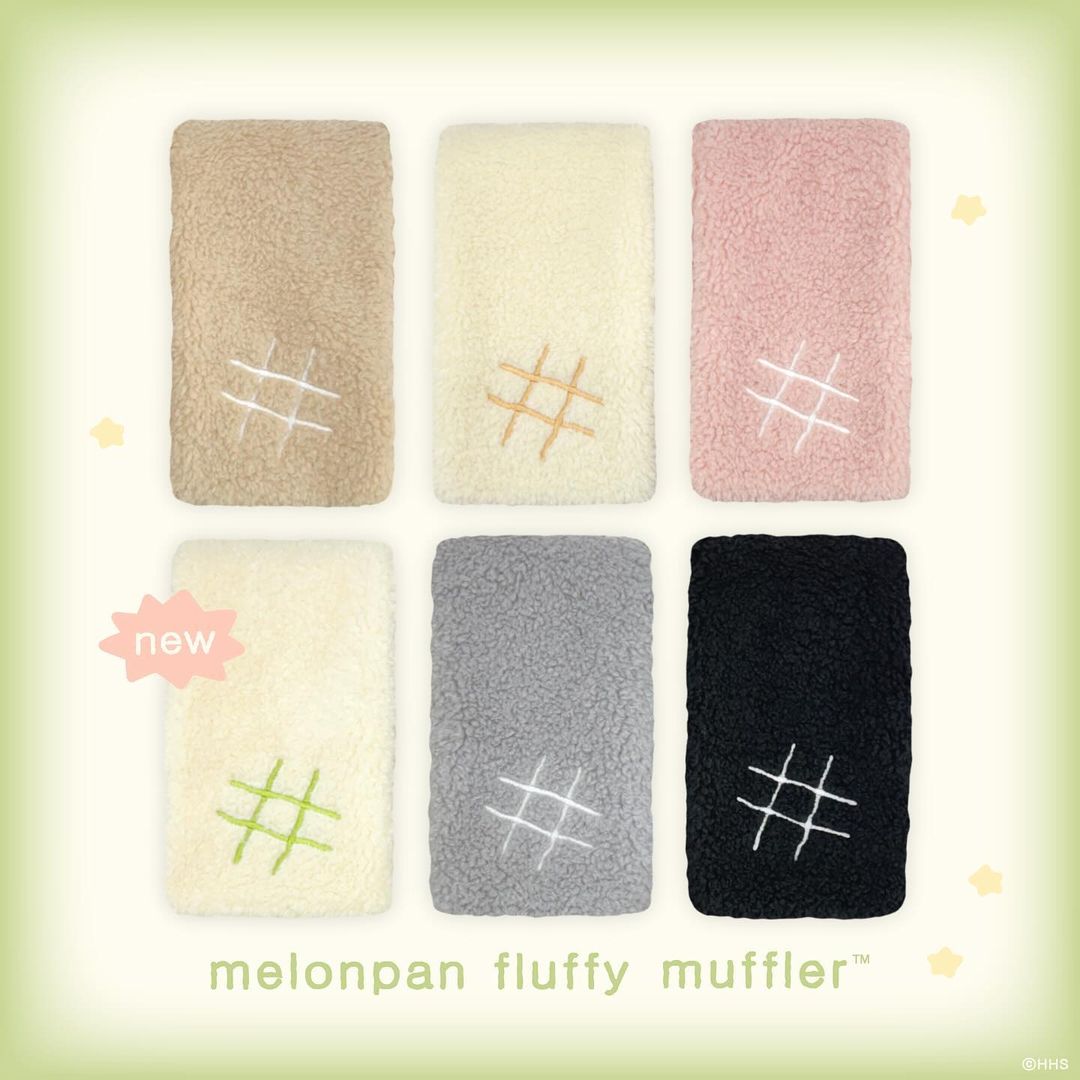 Hookka Hookka Studio Melonpan Fluffy Muffler (6 Color)