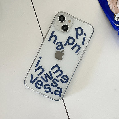 Wave Of Happiness Phone Case (Clear/Tank 透明/透明Tank款) (3色)