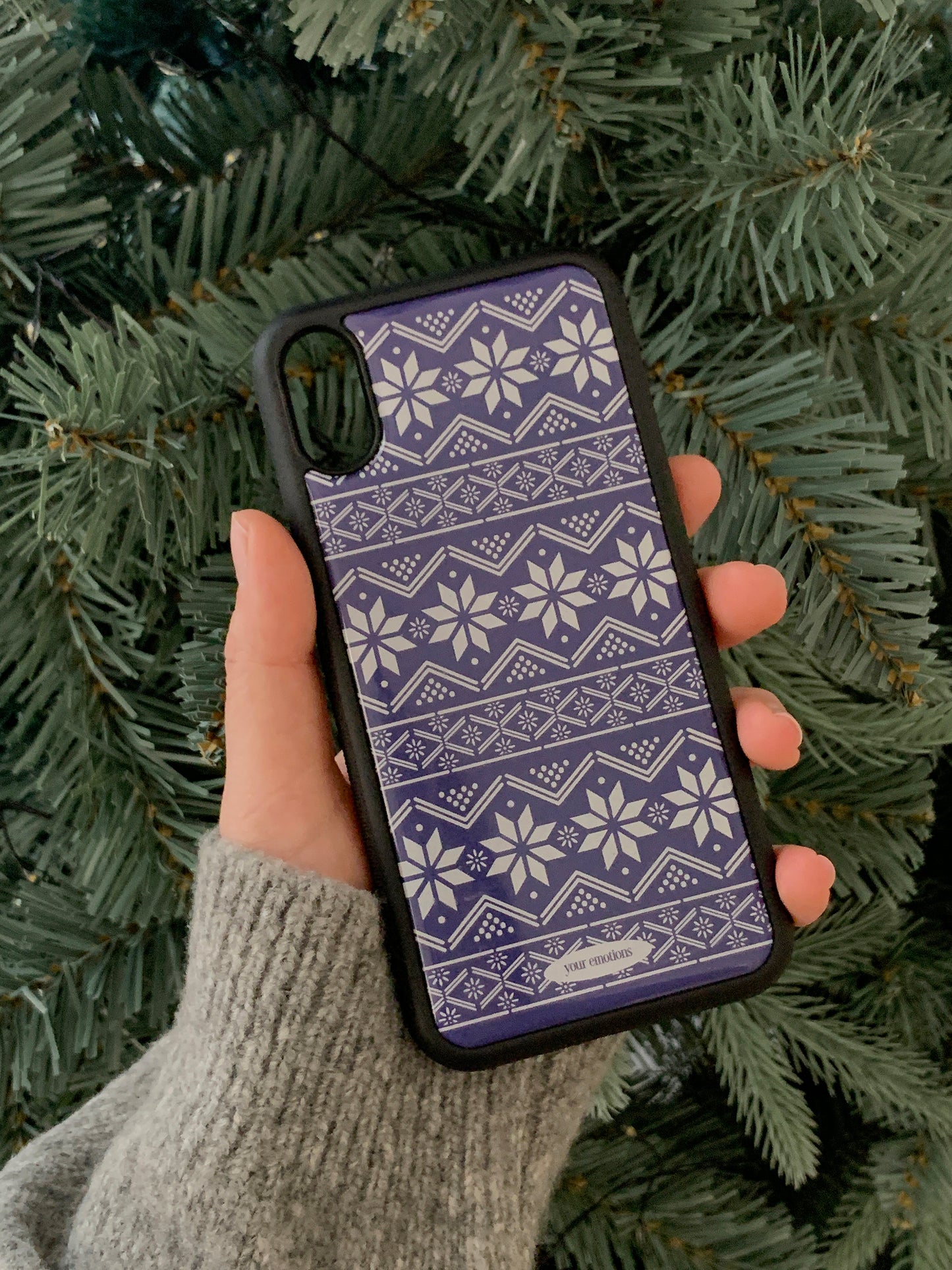 Your Emotions Nordic pattern epoxy case (3款)