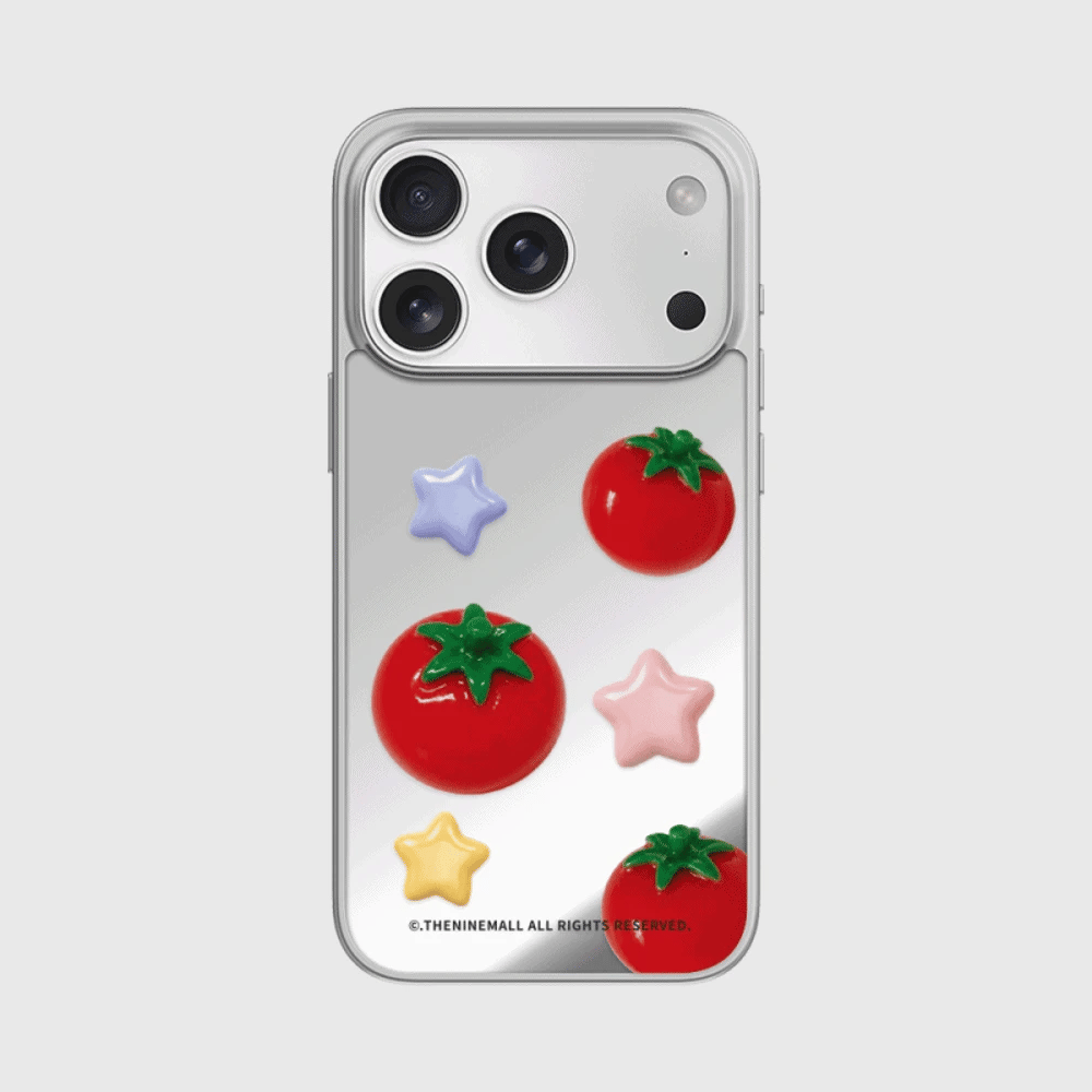 Fruit Star Mix Phone Case (Mirror silver bumper case)