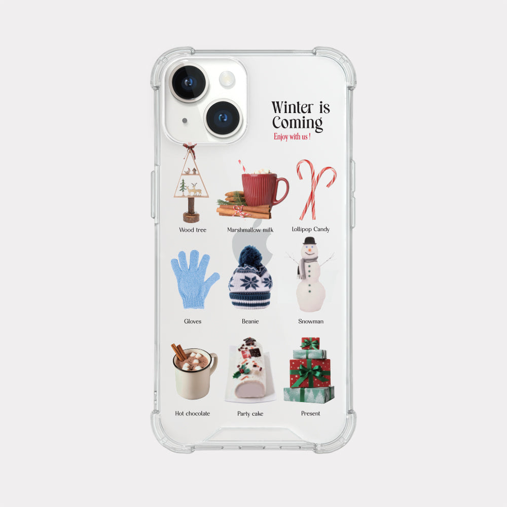 Winter Collection Phone Case (Clear/Tank Clear/Clear card storage)