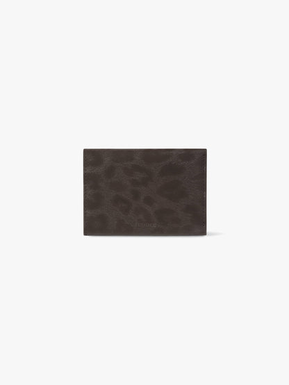 【現貨95折】Fennec Triangle Triple Wallet - Leopard Brown