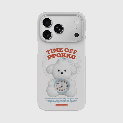 Time Off Ppokku Phone Case (Hard/Card Storage/Magsafe)