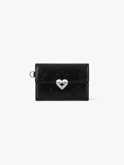 Fennec Twinkle Flap Wallet - Black