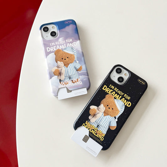 Dreamland Gummy Phone Case (Hard/Card Storage) (2色)