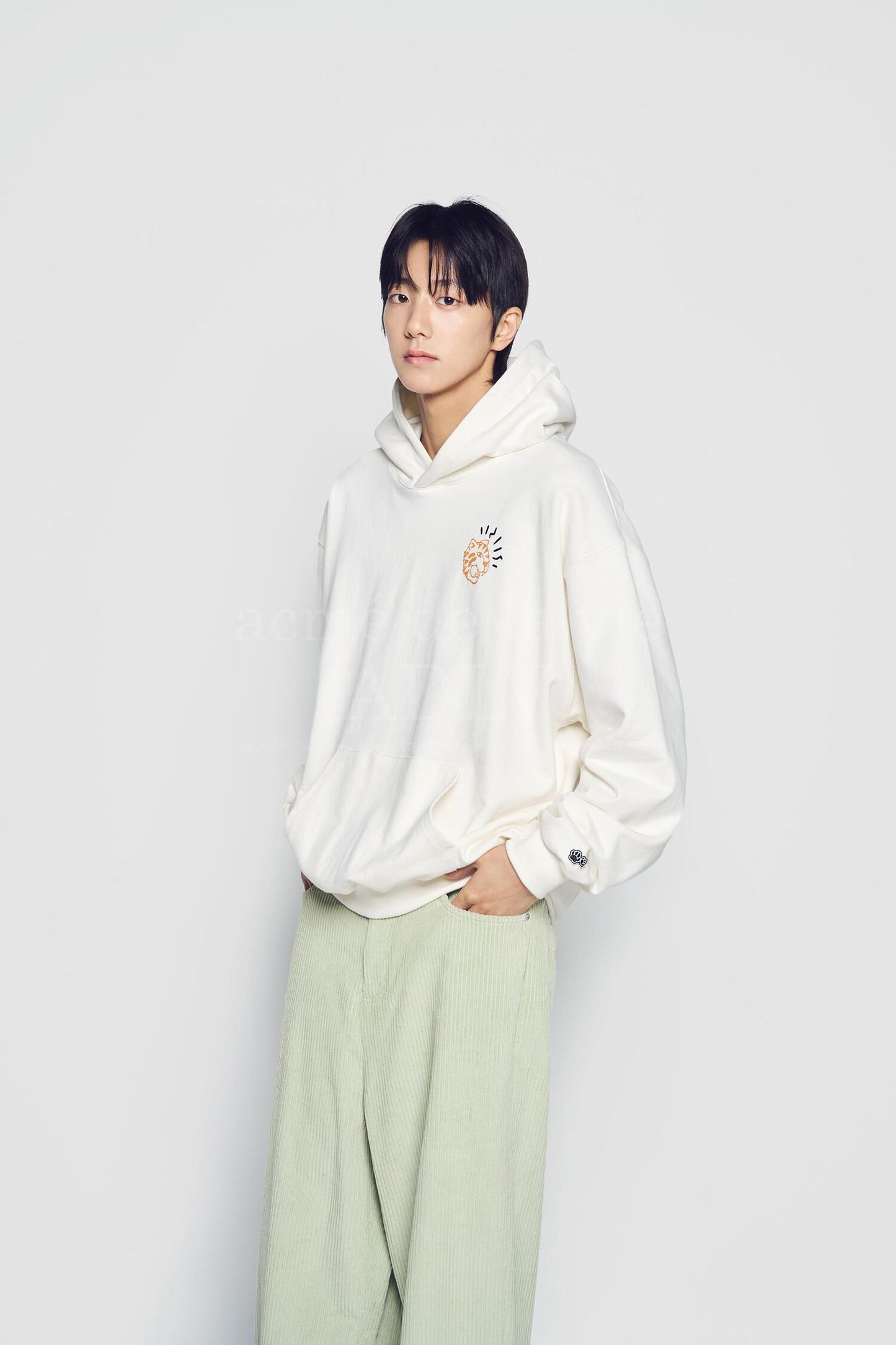[HOSHI X ADLV] Tiger Sketch Hoodie (2色)