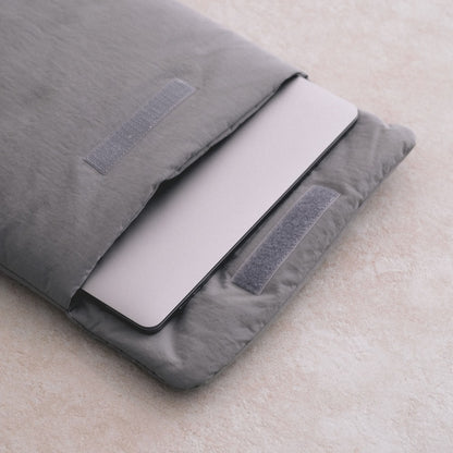 Muzik Tiger Slim Laptop Pouch (9-16 inch) #灰色老虎