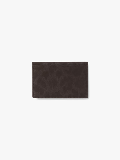 Fennec Leo Card Case - Leopard Brown