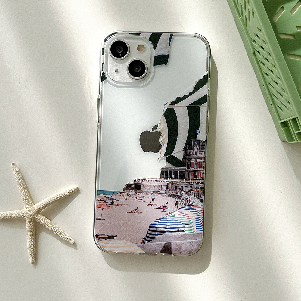 Color Beach Phone Case (Clear/Tank 透明/透明Tank款)