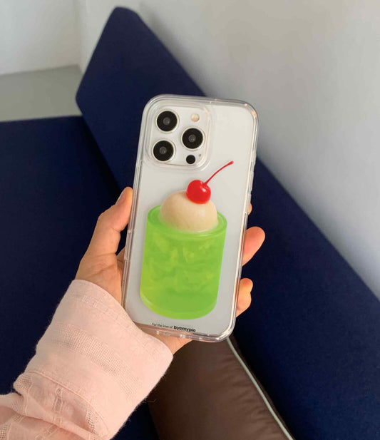 Byemypie Melon Soda Phone Case (Hard Jelly 透明殼)