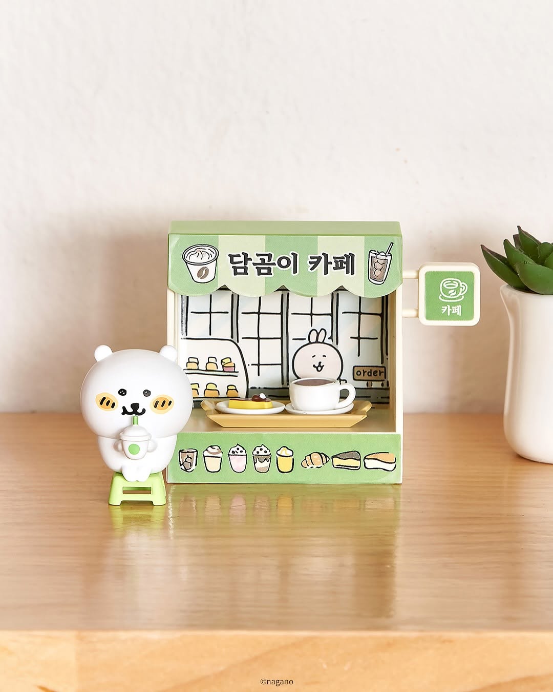 Joke Bear Diorama Figure Shop (6款隨機) 白熊美食系列 盲盒