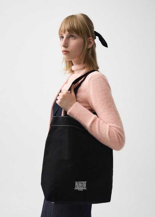 MARITHÉ FRANÇOIS GIRBAUD CLASSIC LOGO BUCKET BAG black