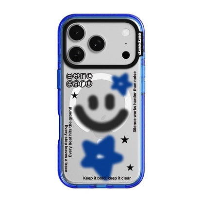 [MAGSAFE] SMILE GRAFFITI-BLUE (Wave Label+ Case)
