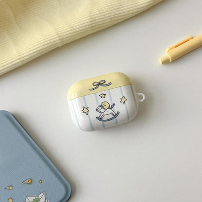 Second Morning 말 많은 세모 Airpods Case