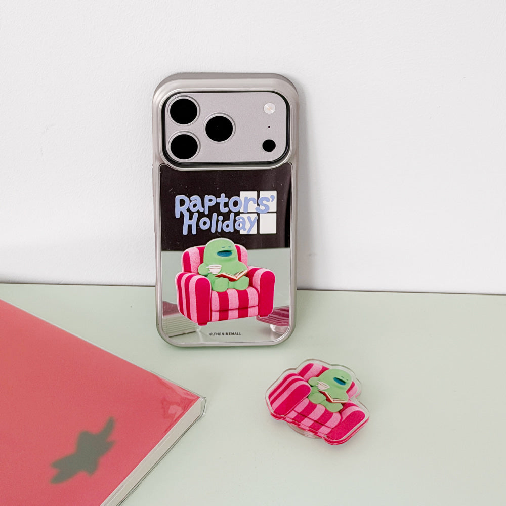 Raptors Holiday Phone Case (Mirror silver bumper case)