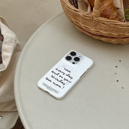 Love Every Day Phone Case (Magsafe Hard)
