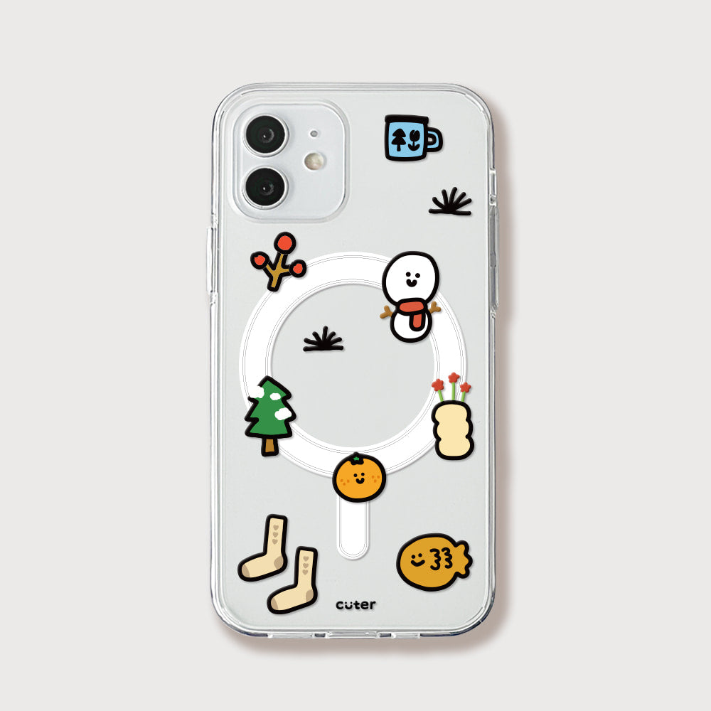 Cuter Cozy Drawing Magsafe Case