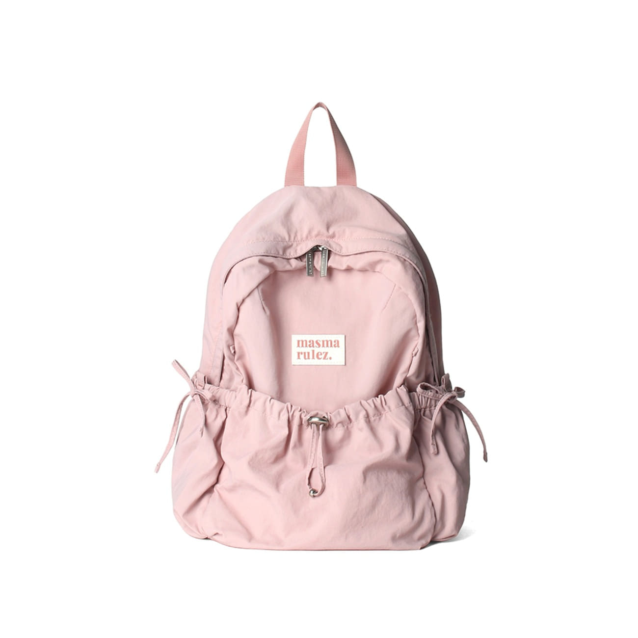 Masmarulez Mini ver. Ribbon Pocket Backpack_Pink