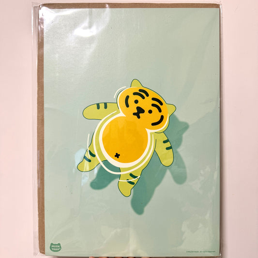 【現貨95折】Muzik Tiger illust poster
