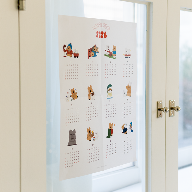 【新上架優惠!】Dinotaeng 2026 Calendar