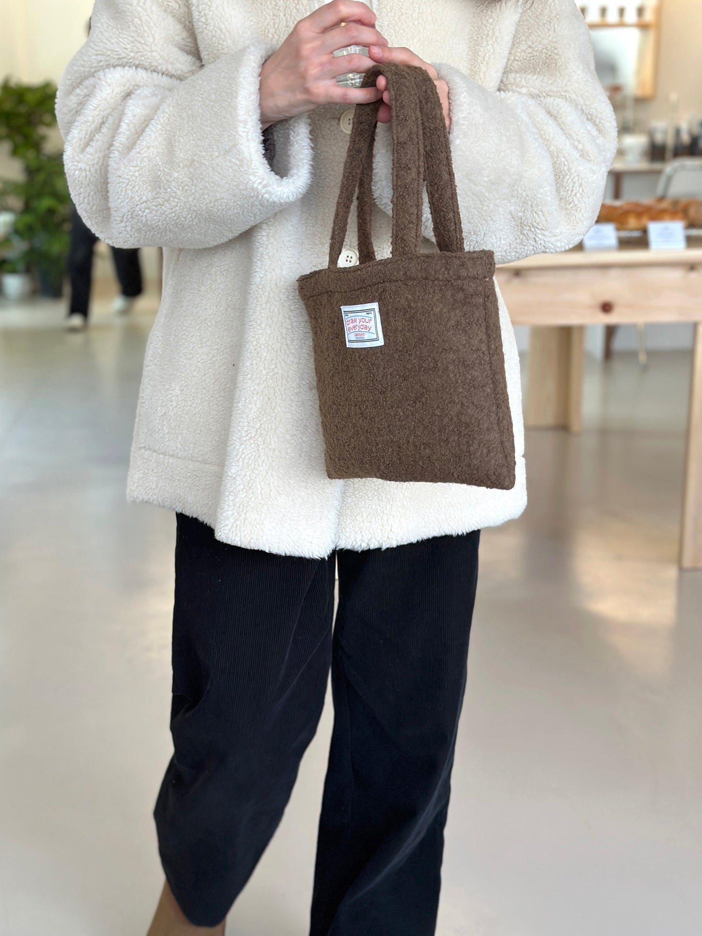 PPP Studio Mini Wool Bag_M (2色)