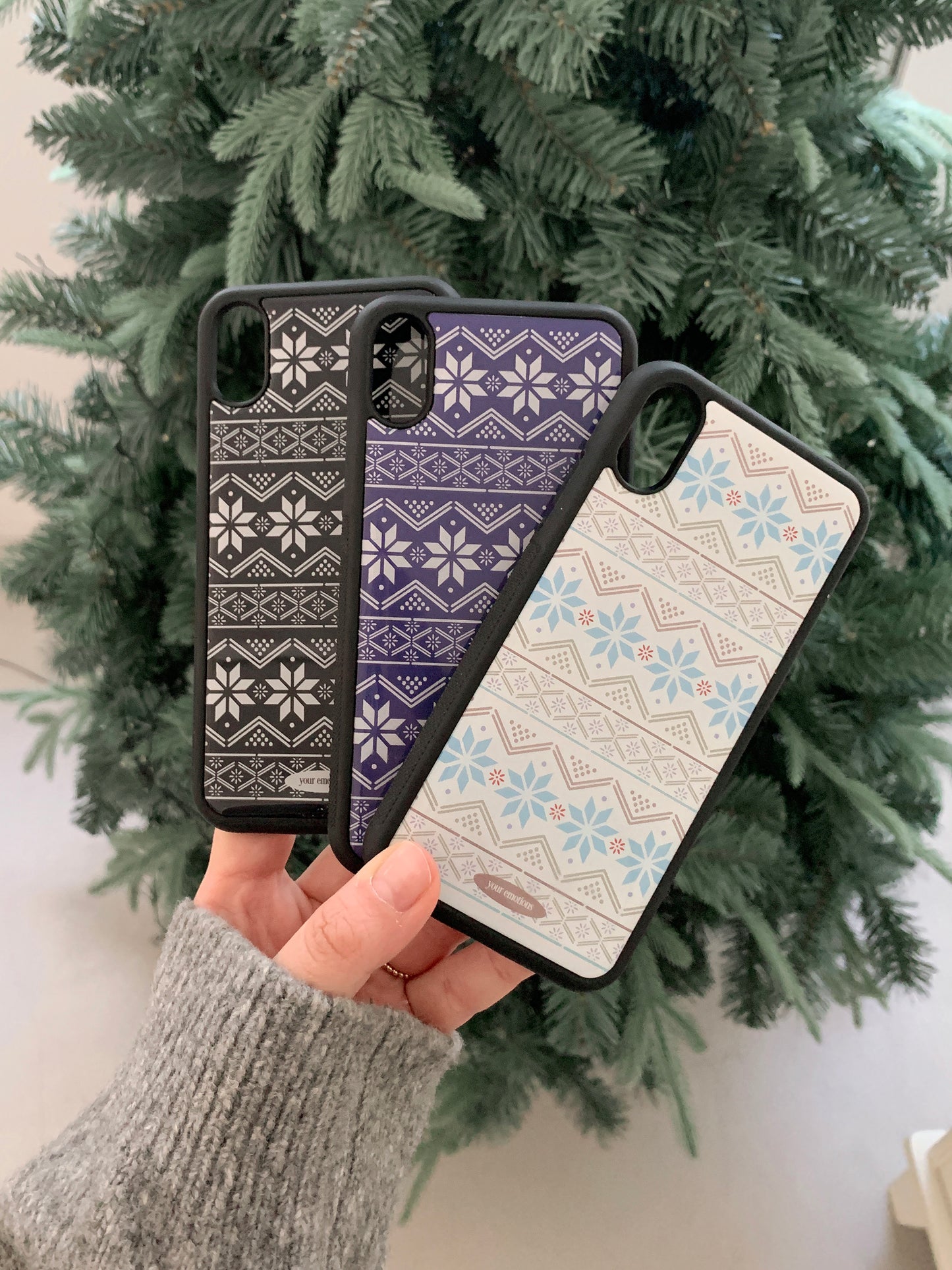 Your Emotions Nordic pattern epoxy case (3款)