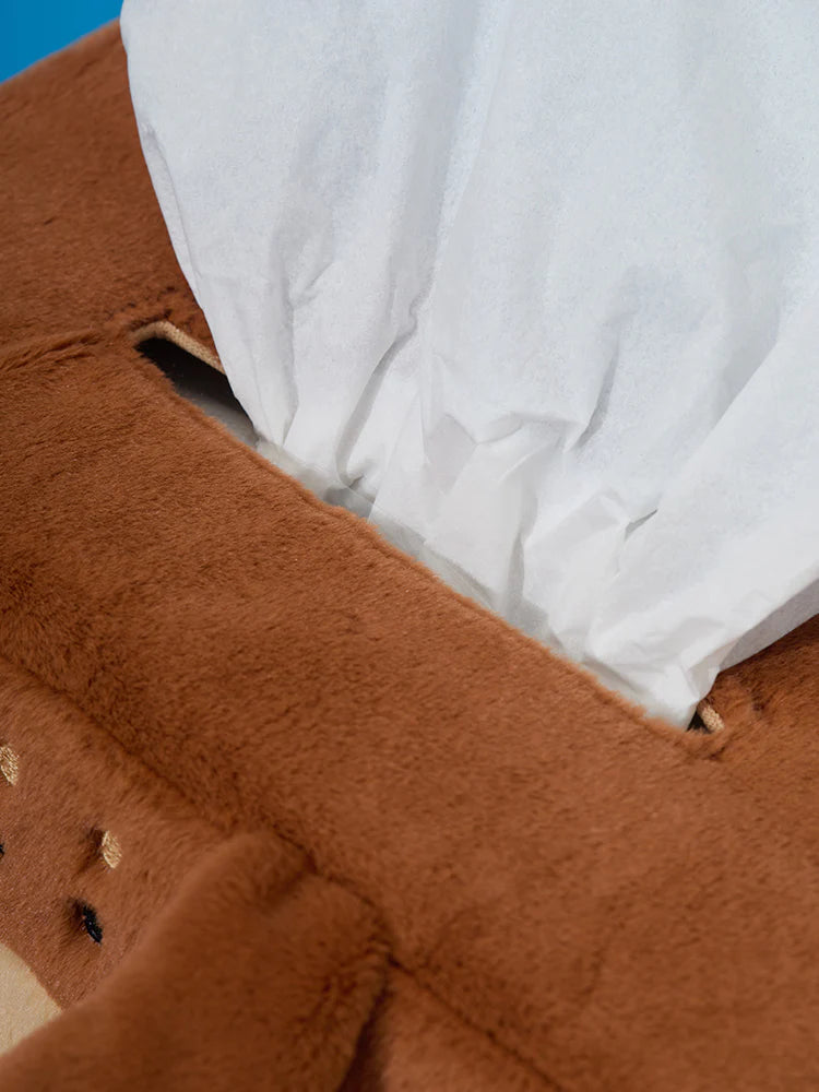 Joguman Studio [Hero] Woody Tissue Case 毛絨紙巾盒